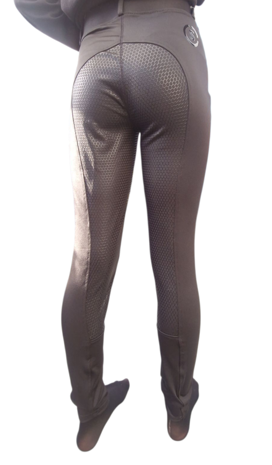 Sheldon Signature Silicon Riding Tights (All Black)