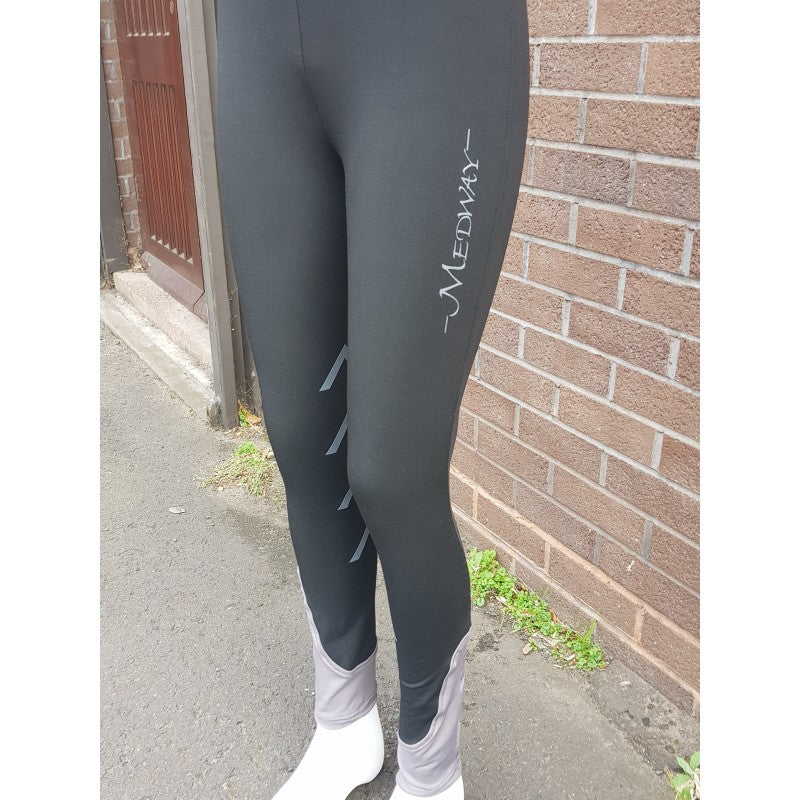 Ladies Medway Summer Riding Tights ( Silicone knee)