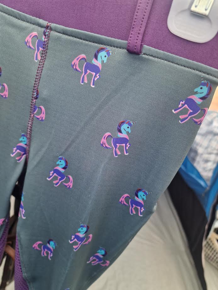 🦄Kids Unicorn Riding Tights🦄
