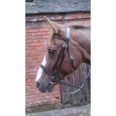 Hunt Bridle & Rubber Reins