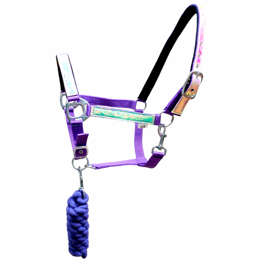 Sheldon Spectrum Halter & Rope Set