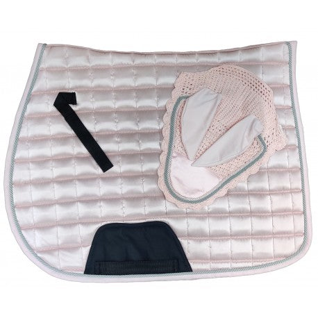 🎉 OFFER🎉 Shiny Satin Saddle pad & Fly Veil Set £15.00